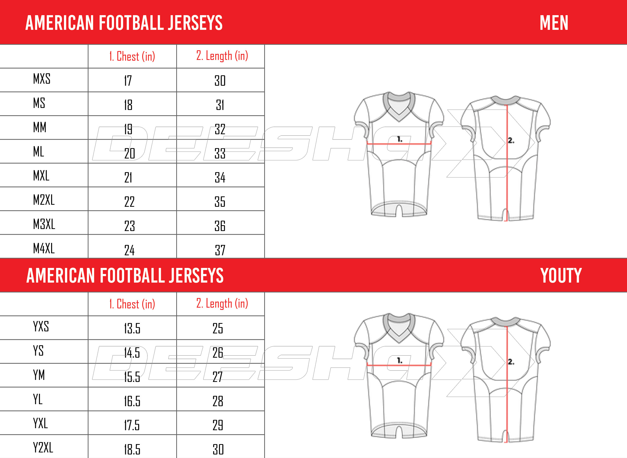 American Football Jerseys