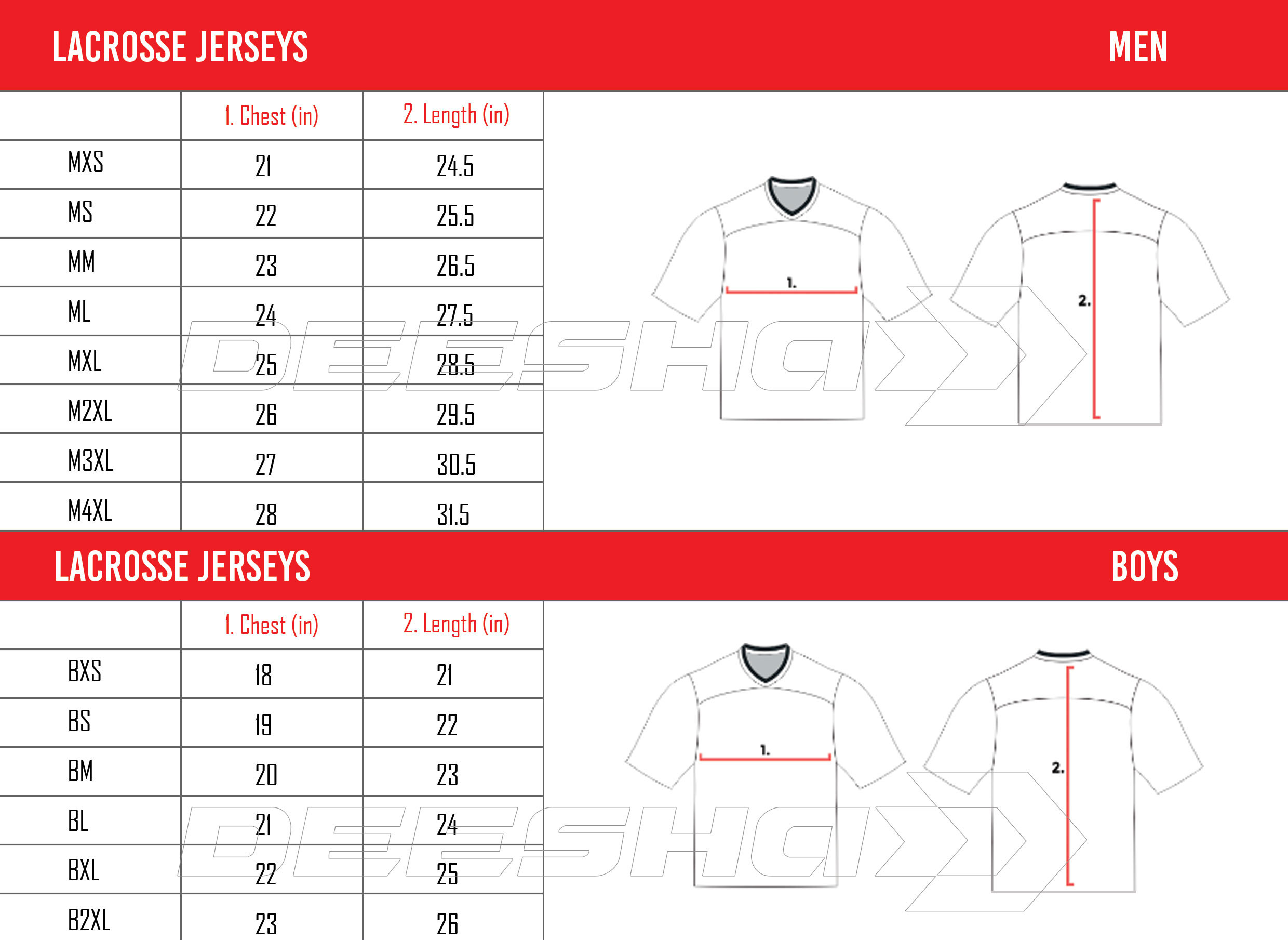 Men Lacrosse Jersey