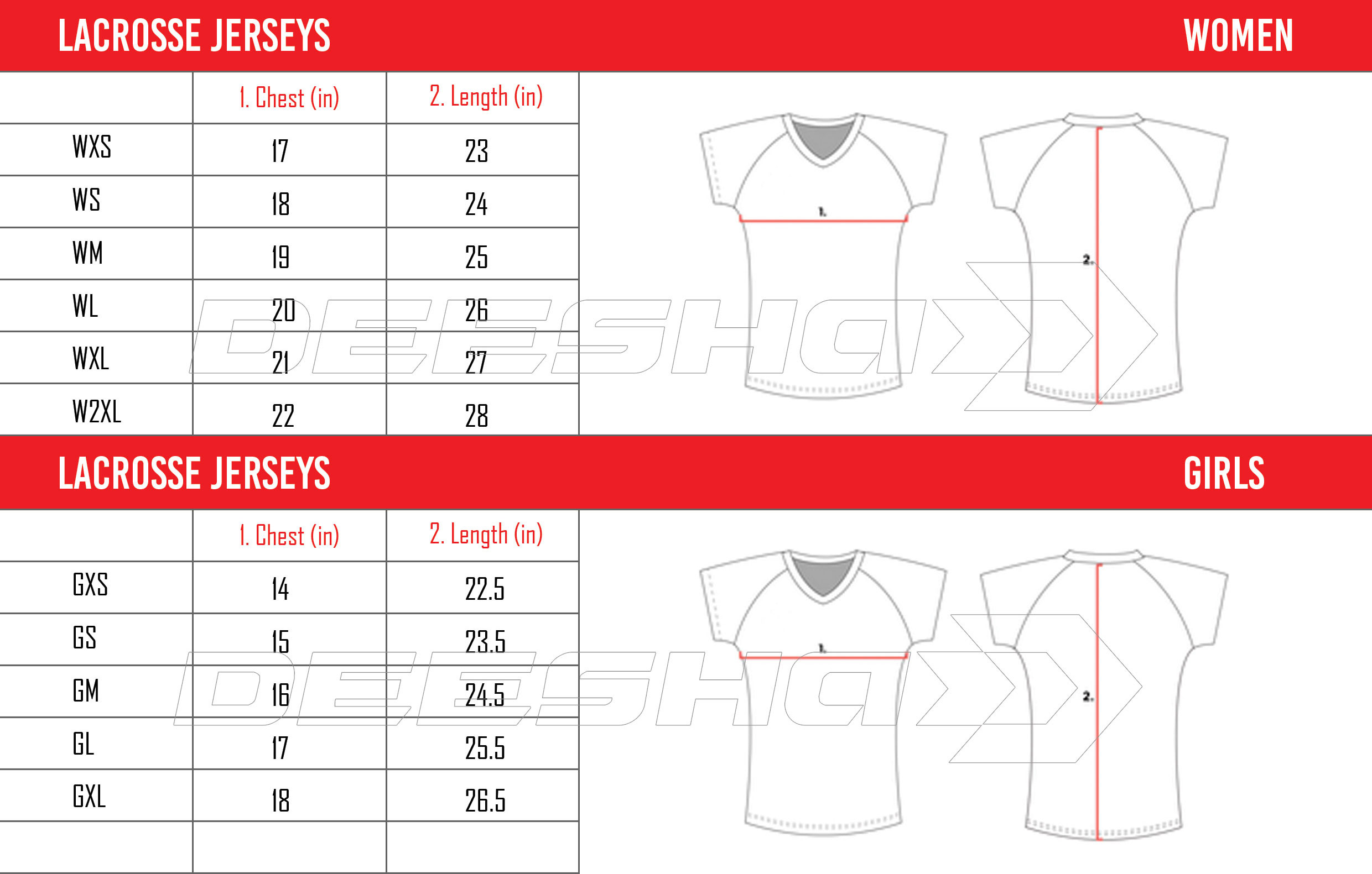 Women Lacrosse Jersey
