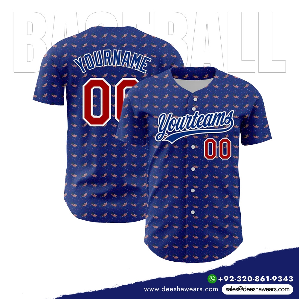 Baseball Full Button Jersey-2