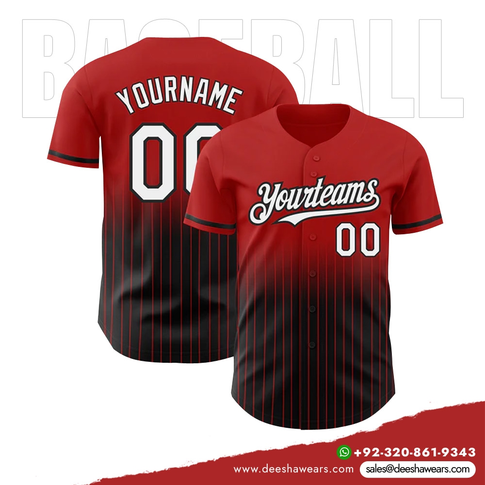 Baseball Full Button Jersey-3
