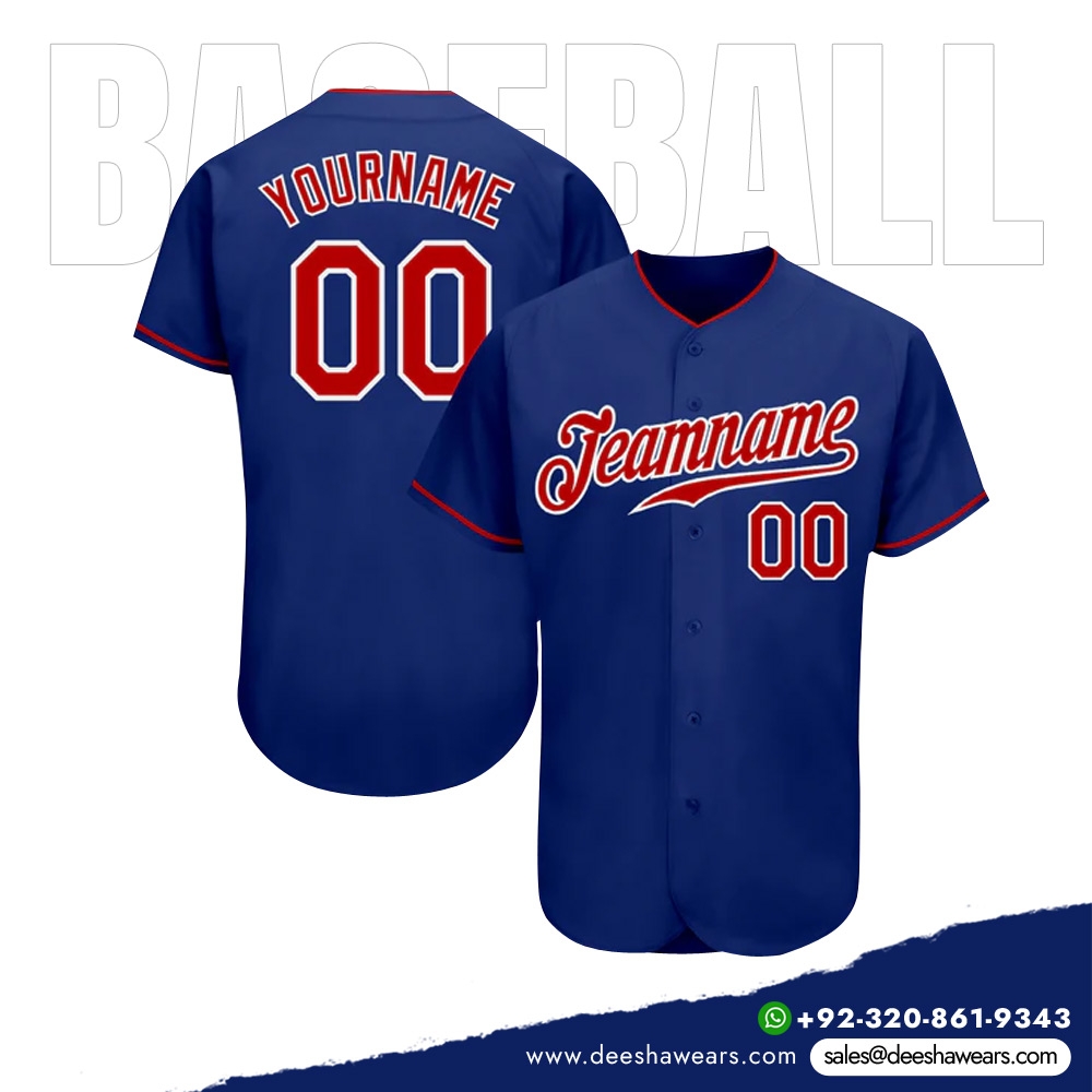 Baseball Full Button Jersey-4