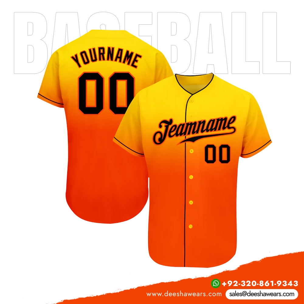 Baseball Full Button Jersey Sublimation-2