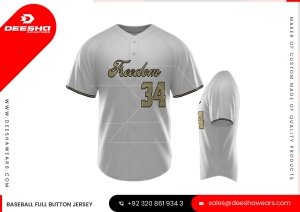 Baseball Full Button Jersey DW-459