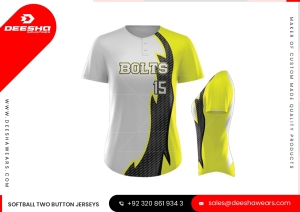 Softball Two Button Jersey DW-1001