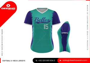 Softball V-Neck Jersey DW-1053