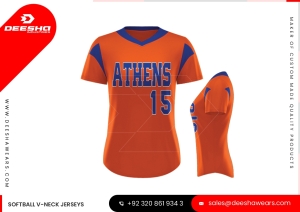 Softball V-Neck Jersey DW-1054