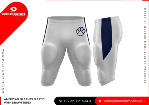 American Football Elastic With Drawstring Pants DW-151