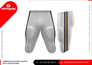 American Football Elastic With Drawstring Pants DW-153