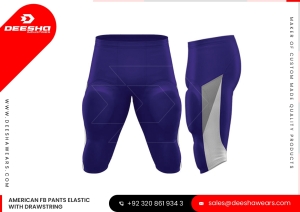 American Football Elastic With Drawstring Pants DW-156