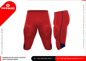 American Football Elastic With Drawstring Pants DW-157