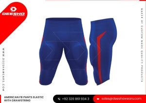 American Football Elastic With Drawstring Pants DW-158