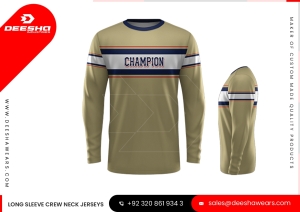 Shirts Long Sleeves Crew Neck DW-3356