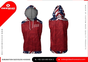 Sleeveless Hoodies DW-3653